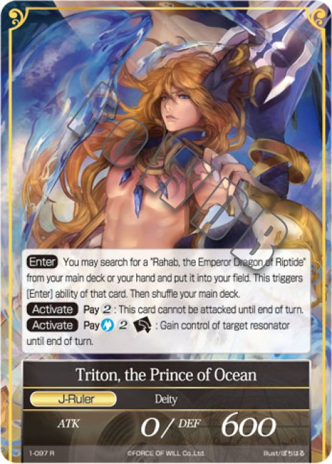 Triton, the Prince of Ocean