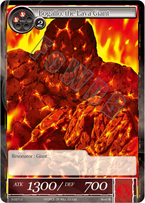 Bogallo, the Lava Giant