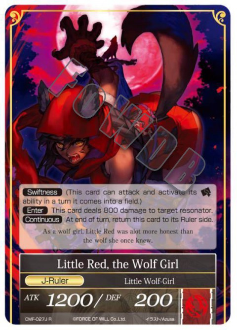 Little Red, the Wolf Girl