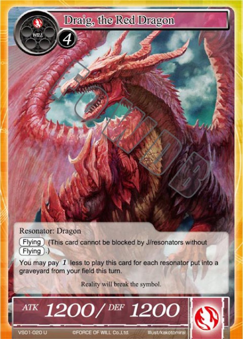Draig, the Red Dragon