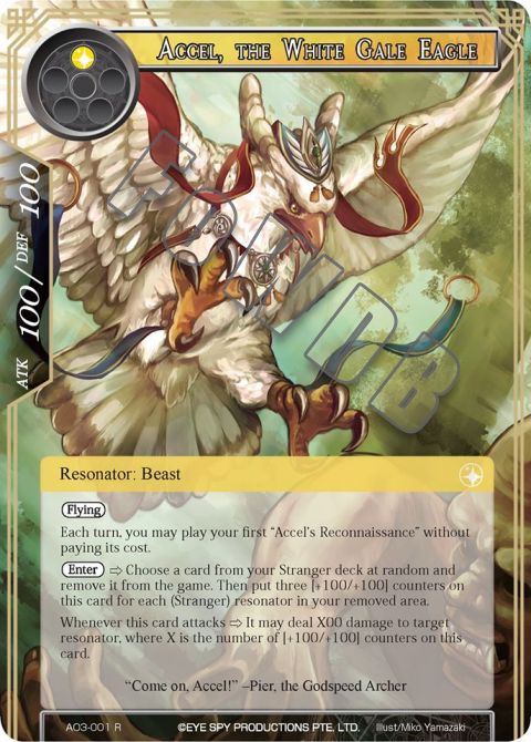 Accel, the White Gale Eagle