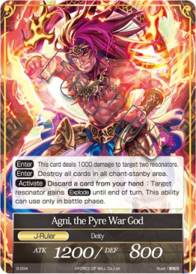 Agni, the Pyre War God