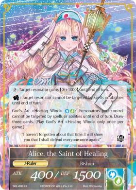 Alice, the Saint of Healing