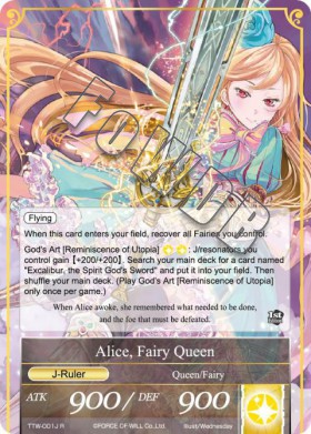 Alice, Fairy Queen