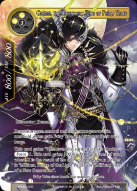 Force of Will Grimm the Legendary King Fairytale vin003-006 Full Art ITA FOW 
