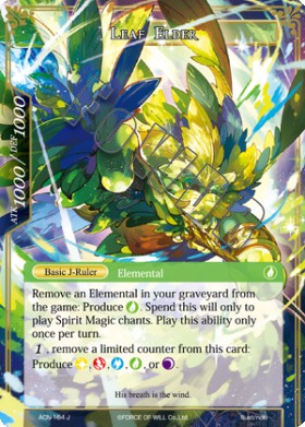 Leaf Elder [J-ruler]