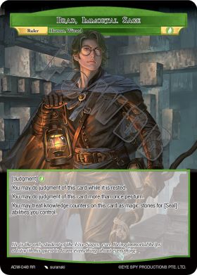 Brad, Immortal Sage (ADW-048R) ~ FoWDB ~ Force of Will